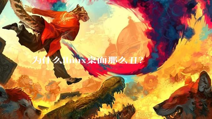 为什么linux桌面那么丑？