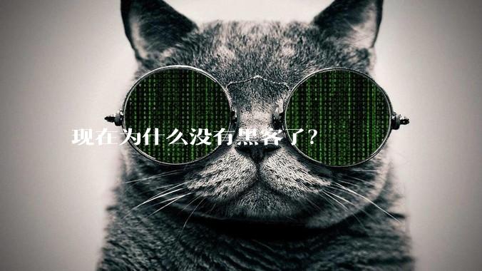 现在为什么没有黑客了？